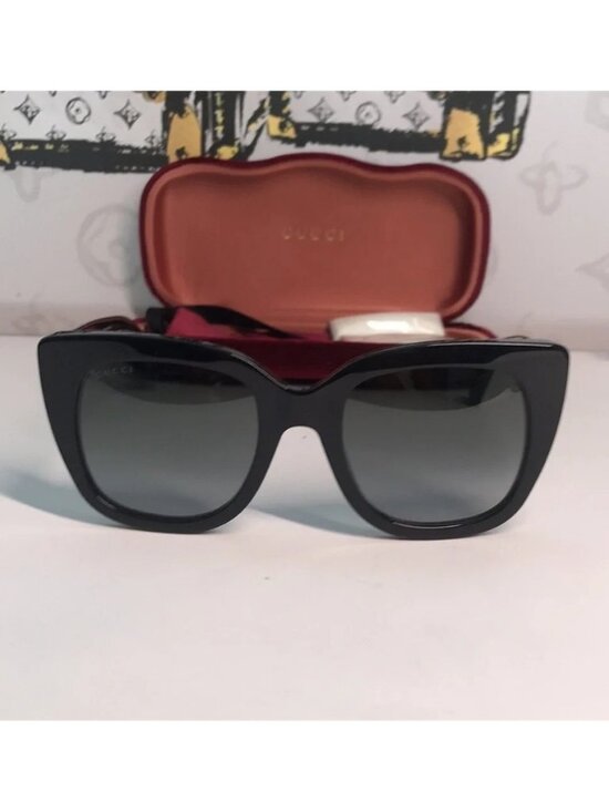Gucci GG0163SN 001 – Women’s Butterfly Cat-Eye Sunglasses ✨ main image 6